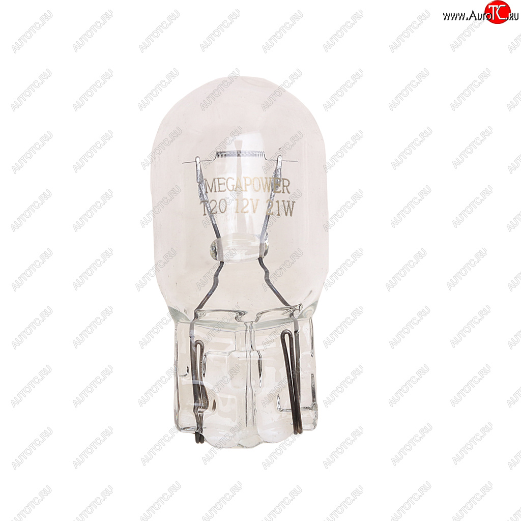 66 р. Лампа 12V W21W W3x16d Standart MEGAPOWER MEGAPOWER 370-33-067  с доставкой в г. Майкоп