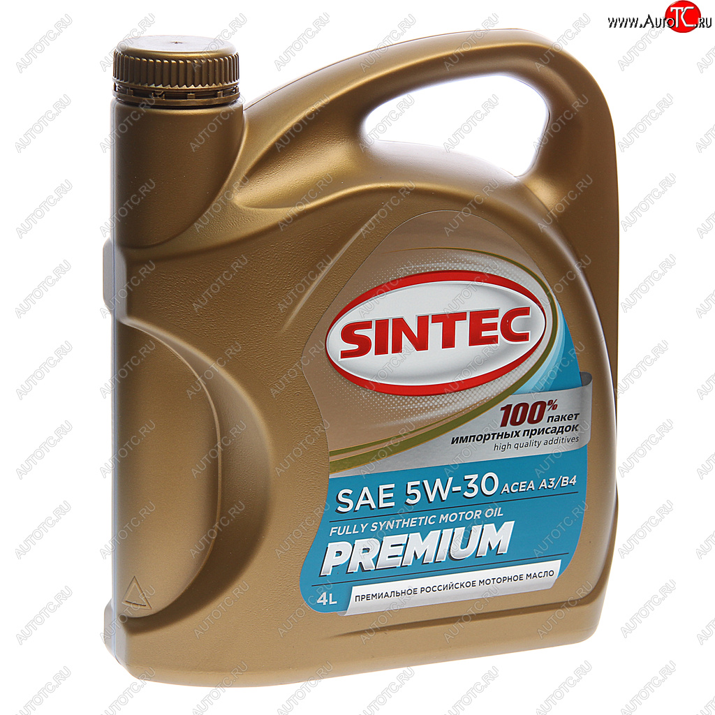 2 459 р. Масло моторное PREMIUM ACEA SL/CF 5W30 синт.4л SINTEC SINTEC 801969 SINTEC 801969  с доставкой в г. Майкоп