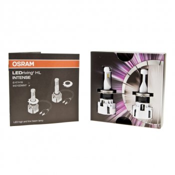 13 649 р. Лампа светодиодная 12V H7H18 PX26dPY26d-1 +350% 6000K (2шт.) Led White Ledriving HL Intense OSRAM OSRAM 64210dwint  с доставкой в г. Майкоп. Увеличить фотографию 3