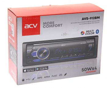3 199 р. Магнитола автомобильная 1DIN ACV ACV avs-912bm  с доставкой в г. Майкоп. Увеличить фотографию 4