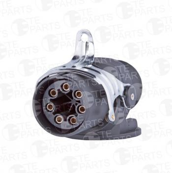 1 599 р. Разъем электрический прицепа ISO 7638 7-полюсный АБС (вилка) TE PARTS TE PARTS 7994042  с доставкой в г. Майкоп. Увеличить фотографию 2