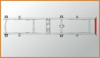 2 699 р. Поперечина ГАЗ-3302 №6 рамы под фаркоп АЗГ АЗГ 3302-2801198  с доставкой в г. Майкоп. Увеличить фотографию 2