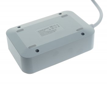 1 589 р. Фильтр сетевой 2м 10А 2500Вт 3 гнезда+ 6 USB с заземлением черный TFN TFN tfn-power7bk  с доставкой в г. Майкоп. Увеличить фотографию 3