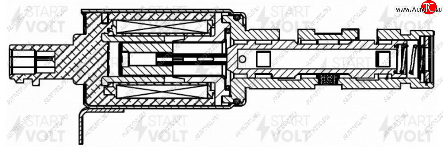 4 099 р. Клапан электромагнитный RENAULT Duster изменения фаз ГРМ STARTVOLT STARTVOLT svc0902  с доставкой в г. Майкоп