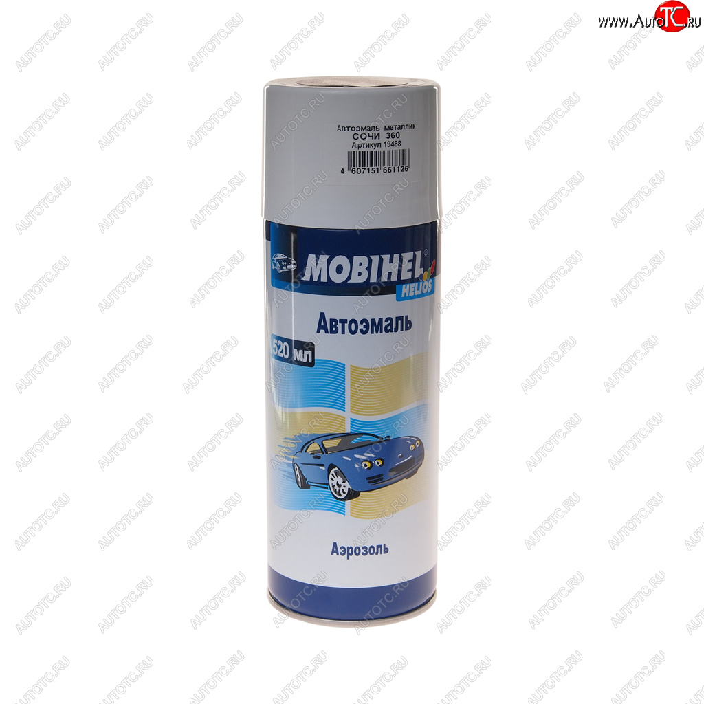 459 р. Краска 360 сочи металлик аэрозоль 520мл Helios MOBIHEL MOBIHEL 41948802а MOBIHEL 41948802а  с доставкой в г. Майкоп