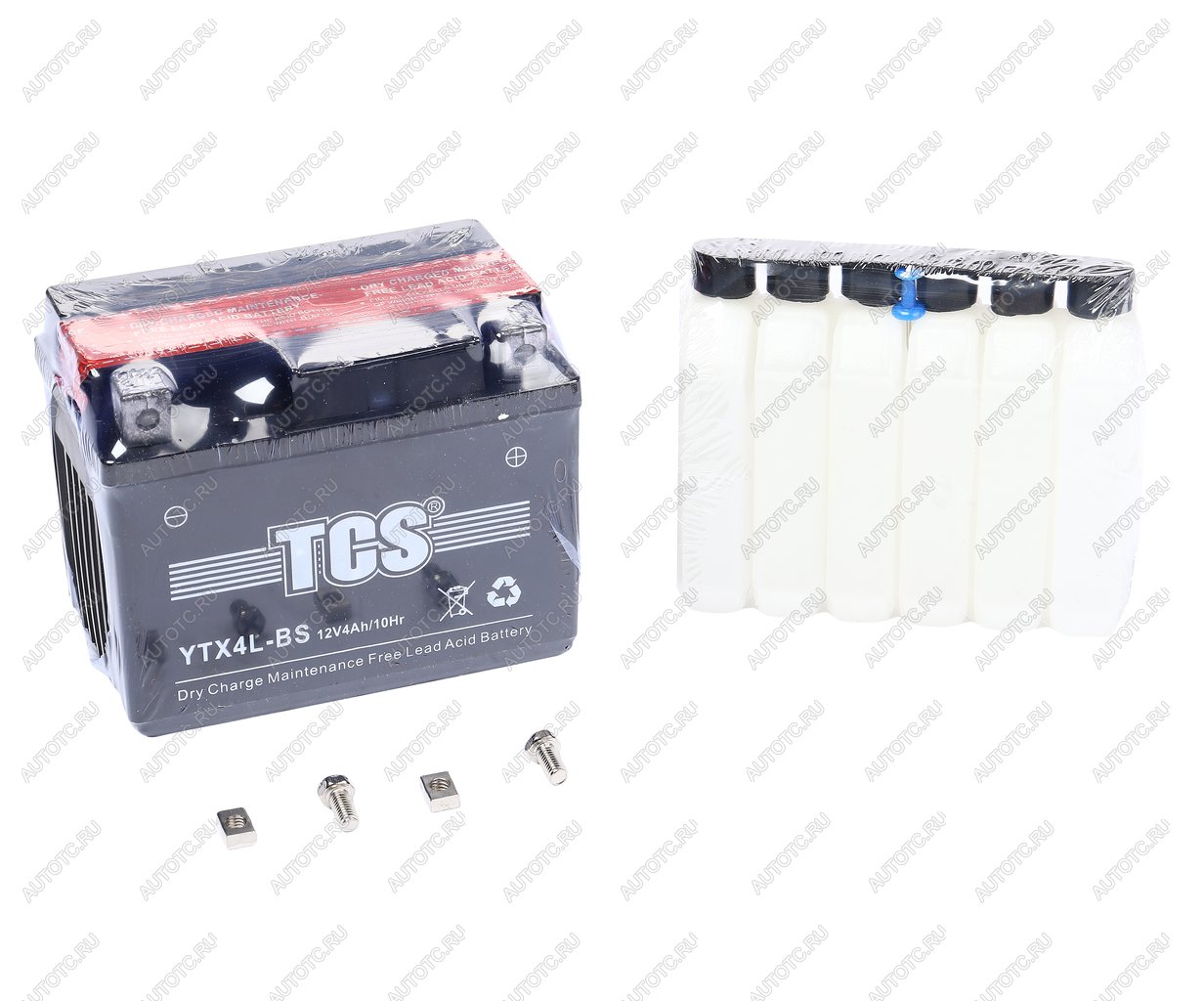 1 699 р. Аккумулятор TCS AGM 4Ач TCS 6ст4 ytx4l-bs  с доставкой в г. Майкоп