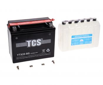 7 449 р. Аккумулятор TCS AGM 20Ач TCS 6ст20 ytx20-bs  с доставкой в г. Майкоп. Увеличить фотографию 1