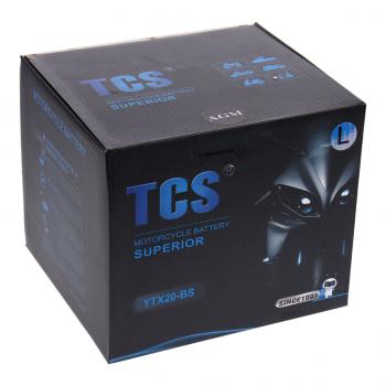 7 449 р. Аккумулятор TCS AGM 20Ач TCS 6ст20 ytx20l-bs  с доставкой в г. Майкоп. Увеличить фотографию 6