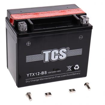 3 499 р. Аккумулятор TCS AGM 12Ач TCS 6ст12 ytx12-bs  с доставкой в г. Майкоп. Увеличить фотографию 2