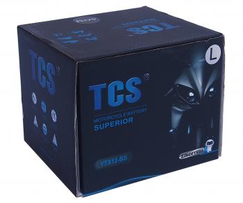 3 499 р. Аккумулятор TCS AGM 12Ач TCS 6ст12 ytx12l-bs  с доставкой в г. Майкоп. Увеличить фотографию 2