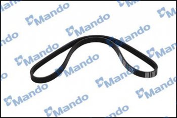 379 р. Ремень приводной поликлиновой 4PK897 HYUNDAI Accent (95-99),Verna,Getz (1.3) генератора MANDO MANDO mb4pk897  с доставкой в г. Майкоп. Увеличить фотографию 1