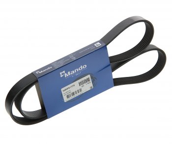 349 р. Ремень приводной поликлиновой 6PK1376 MANDO MANDO mb6pk1376 MANDO mb6pk1376  с доставкой в г. Майкоп. Увеличить фотографию 1