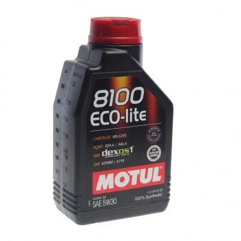 1 799 р. Масло моторное 8100 ECO-LITE 5W30 синт.1л MOTUL MOTUL 108212  с доставкой в г. Майкоп. Увеличить фотографию 1
