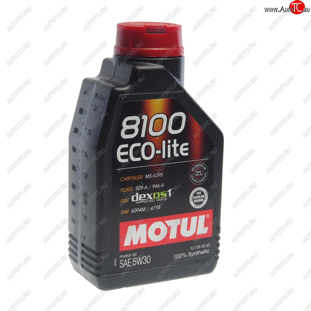 1 799 р. Масло моторное 8100 ECO-LITE 5W30 синт.1л MOTUL MOTUL 108212  с доставкой в г. Майкоп