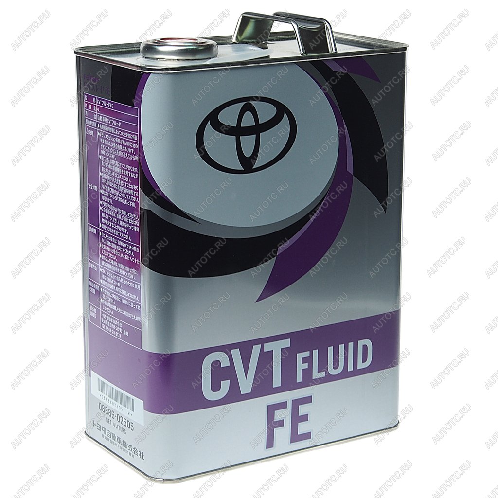 7 799 р. Масло трансмиссионное TOYOTA Genuine CVT Fluid FE 4л OE TOYOTA 08886-02505  с доставкой в г. Майкоп
