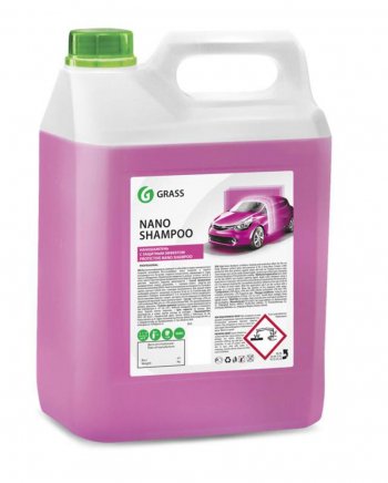 2 889 р. Шампунь с полиролью 5кг Nano Shampoo GRASS GRASS 136102  с доставкой в г. Майкоп. Увеличить фотографию 1