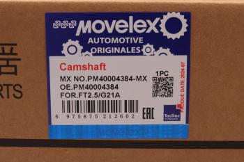 9 949 р. Вал распределительный ГАЗель Next,NN дв.G21A выпускной MOVELEX MOVELEX pm40004384-mx  с доставкой в г. Майкоп. Увеличить фотографию 6