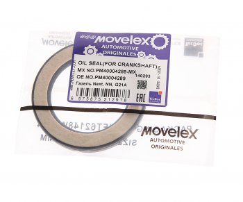 639 р. Сальник коленвала ГАЗель Next,NN дв.G21A передний MOVELEX MOVELEX pm40004289-mx  с доставкой в г. Майкоп. Увеличить фотографию 3