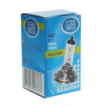 144 р. Лампа 12V H7 100W PX26d БЕЛСВЕТ БЭЛЗ h7 акг 12-100 (h7)  с доставкой в г. Майкоп. Увеличить фотографию 2