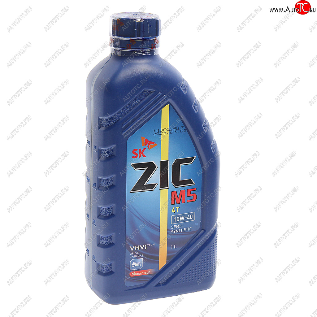 849 р. Масло моторное для 4-х тактных двигателей M5 4T 10W40 SJMA2 синт.1л ZIC ZIC 137212  с доставкой в г. Майкоп
