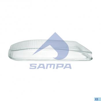 1 129 р. Стекло фары противотуманной MAN TGX (08-) правой SAMPA SAMPA 022.033  с доставкой в г. Майкоп. Увеличить фотографию 1