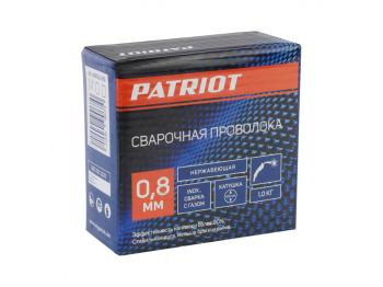 1 899 р. Проволока сварочная d=0.8мм 1.0кг из нержавеющей стали PATRIOT PATRIOT 605002225  с доставкой в г. Майкоп. Увеличить фотографию 2