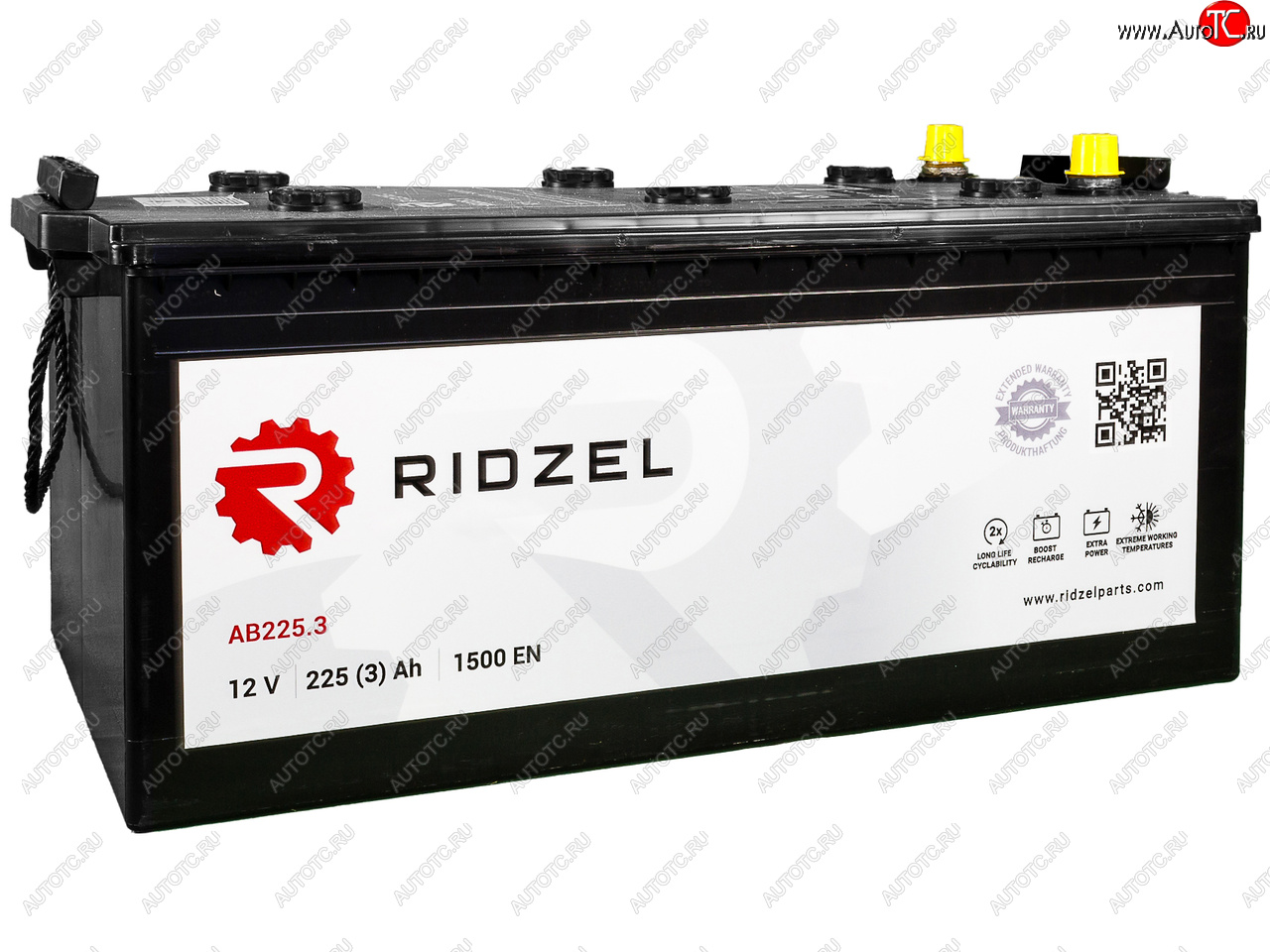 25 999 р. Аккумулятор RIDZEL 225Ач обратная полярность RIDZEL 6ст225(3) ab225.3  с доставкой в г. Майкоп