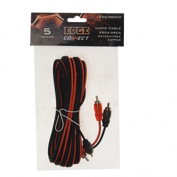 449 р. Кабель RCA 2х2 5м EDGE EDGE edc-rb502  с доставкой в г. Майкоп. Увеличить фотографию 2