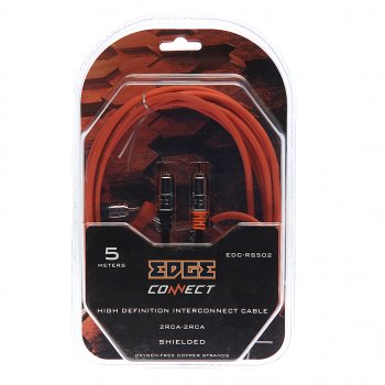 959 р. Кабель RCA 2х2 5м EDGE EDGE edc-rs502  с доставкой в г. Майкоп. Увеличить фотографию 1