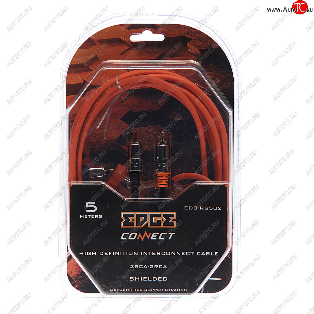 959 р. Кабель RCA 2х2 5м EDGE EDGE edc-rs502  с доставкой в г. Майкоп