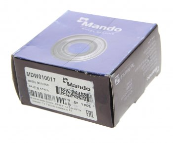 2 199 р. Подшипник ступицы KIA Picanto (11-) передний MANDO MANDO mdw010017  с доставкой в г. Майкоп. Увеличить фотографию 2