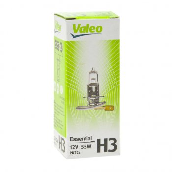 112 р. Лампа 12V H3 55W PK22s (1шт.) Essential VALEO VALEO 032005 VALEO 032005  с доставкой в г. Майкоп. Увеличить фотографию 2