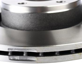 3 799 р. Диск тормозной AUDI A6 (05-) передний (1шт.) MANDO MANDO mbc035445 MANDO mbc035445  с доставкой в г. Майкоп. Увеличить фотографию 4