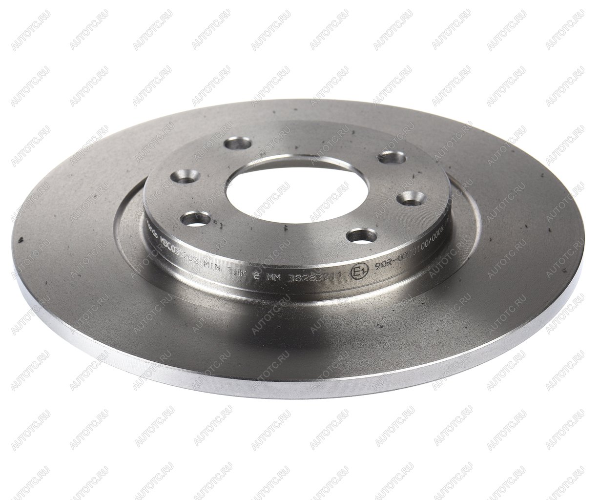 2 799 р. Диск тормозной CITROEN BX (82-93) PEUGEOT 305 I,II (82-90) передний (1шт.) MANDO MANDO mbc035202 MANDO mbc035202  с доставкой в г. Майкоп