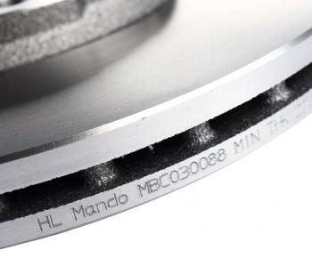 2 489 р. Диск тормозной MITSUBISHI L300 передний (1шт.) MANDO MANDO mbc030088 MANDO mbc030088  с доставкой в г. Майкоп. Увеличить фотографию 4