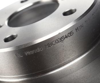 2 799 р. Диск тормозной SUBARU Forester (07-),Impreza (07-) передний (1шт.) MANDO MANDO mbc035405 MANDO mbc035405  с доставкой в г. Майкоп. Увеличить фотографию 4