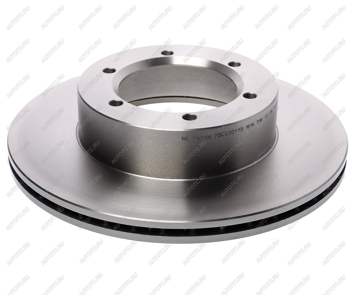 4 549 р. Диск тормозной TOYOTA Hilux (95-) передний (1шт.) MANDO MANDO mbc030115 MANDO mbc030115  с доставкой в г. Майкоп