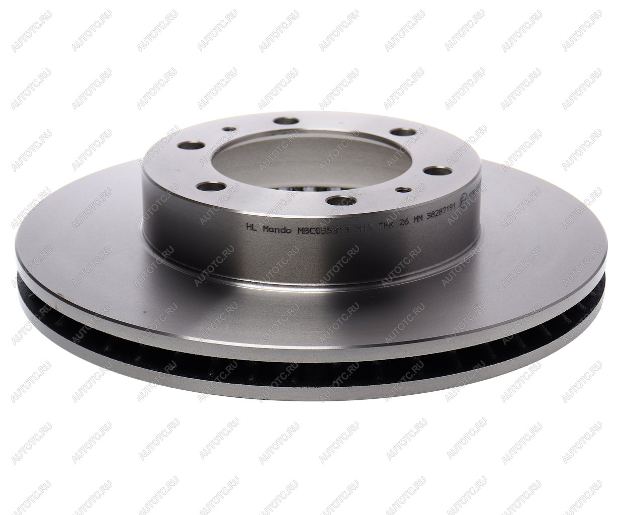 4 089 р. Диск тормозной TOYOTA Land Cruiser Prado (-09) передний (1шт.) MANDO MANDO mbc035313 MANDO mbc035313  с доставкой в г. Майкоп