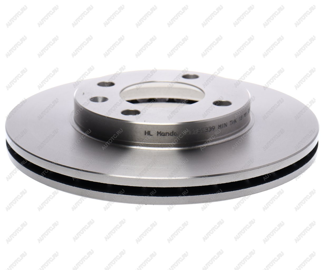 2 499 р. Диск тормозной VW Golf (79-97),Passat (81-88) AUDI 80 (73-91) передний (1шт.) MANDO MANDO mbc035339 MANDO mbc035339  с доставкой в г. Майкоп