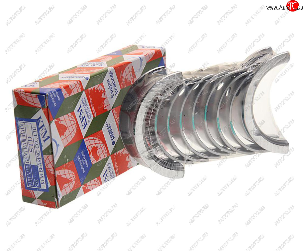 2 399 р. Вкладыши CHEVROLET Cruze (09-) (1.6/1.8),Orlando (11-),Aveo (06-) коренные d+0.00 (10шт.) KFM KFM 93744925 KFM 93744925  с доставкой в г. Майкоп