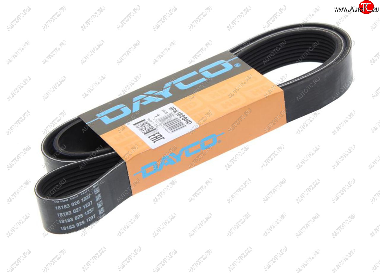 2 579 р. Ремень приводной поликлиновой 9PK1826HD DAYCO DAYCO 9pk1826hd  с доставкой в г. Майкоп