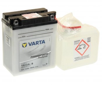 4 999 р. Аккумулятор VARTA MOTO FP + электролит 12А/ч VARTA 6ст12 yb12a-b VARTA 6ст12 yb12a-b  с доставкой в г. Майкоп. Увеличить фотографию 1