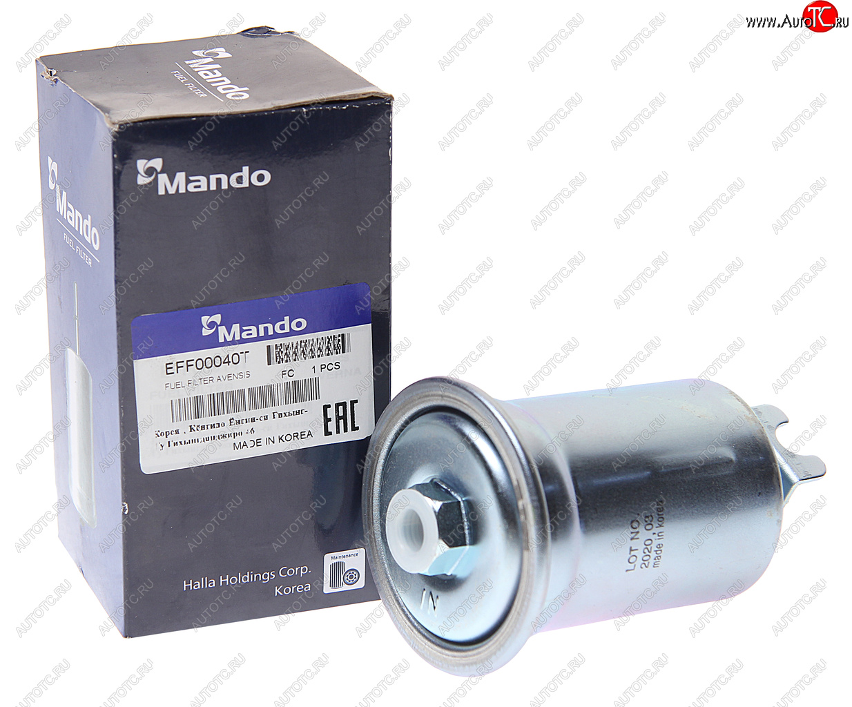 190 р. Фильтр топливный TOYOTA Carina MANDO MANDO eff00040t MANDO eff00040t  с доставкой в г. Майкоп