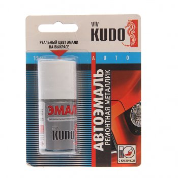 188 р. Краска CHANGAN Y36 ATOMIK GRAY серая с кистью 15мл KUDO KUDO ku-74408  с доставкой в г. Майкоп. Увеличить фотографию 1