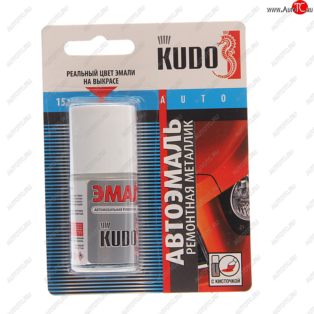 188 р. Краска BAIC CAQGP7 WHITE METALLIC белая с кистью 15мл KUDO KUDO ku-74370  с доставкой в г. Майкоп