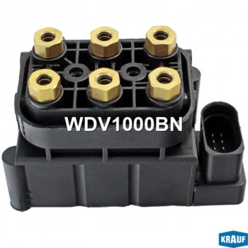 10 999 р. Блок клапанов VW Touareg (03-) AUDI Q7 (10-) PORSCHE Cayenne пневмоподвески KRAUF KRAUF wdv1000bn KRAUF wdv1000bn  с доставкой в г. Майкоп. Увеличить фотографию 4