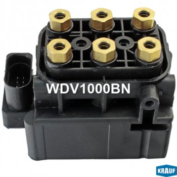 10 999 р. Блок клапанов VW Touareg (03-) AUDI Q7 (10-) PORSCHE Cayenne пневмоподвески KRAUF KRAUF wdv1000bn KRAUF wdv1000bn  с доставкой в г. Майкоп. Увеличить фотографию 6