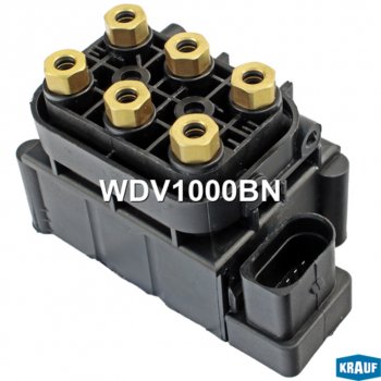 10 999 р. Блок клапанов VW Touareg (03-) AUDI Q7 (10-) PORSCHE Cayenne пневмоподвески KRAUF KRAUF wdv1000bn KRAUF wdv1000bn  с доставкой в г. Майкоп. Увеличить фотографию 1