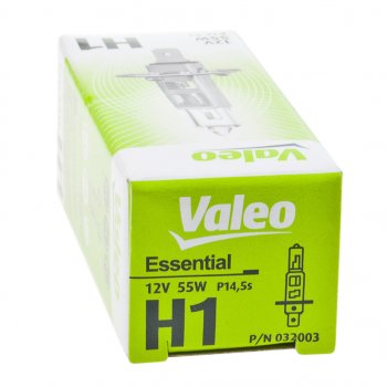 94 р. Лампа 12V H1 55W P14.5s (1шт.) Essential VALEO VALEO 032003  с доставкой в г. Майкоп. Увеличить фотографию 3