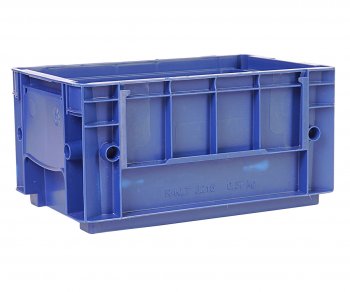 419 р. Ящик полимерный многооборотный 297х198х147.5мм синий IPLAST IPLAST ip-378860  с доставкой в г. Майкоп. Увеличить фотографию 1